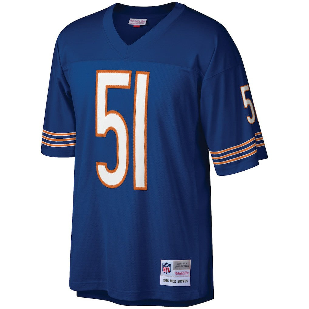 NFL Chicago Bears Dick Butkus  Retired Player Legacy Replica Jersey