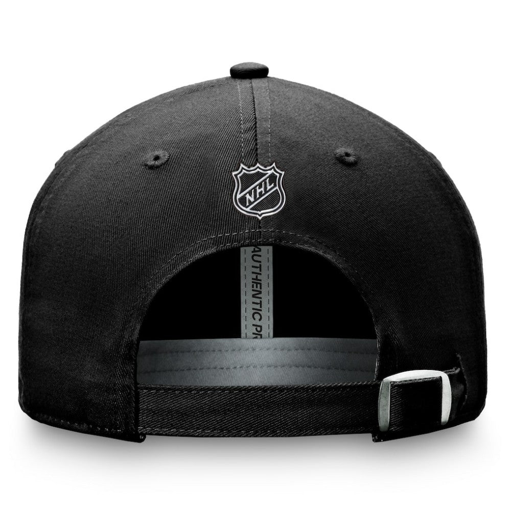 Pittsburgh Penguins Fanatics Authentic Pro Prime Adjustable Hat – Black