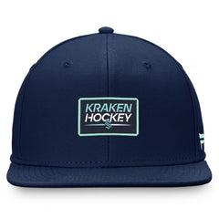 Seattle Kraken Fanatics Authentic Pro Prime Snapback Hat – Deep Sea Blue