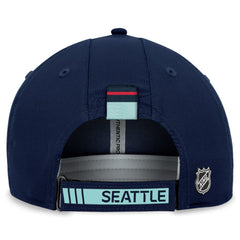Seattle Kraken Fanatics Authentic Pro Rink Adjustable Hat
