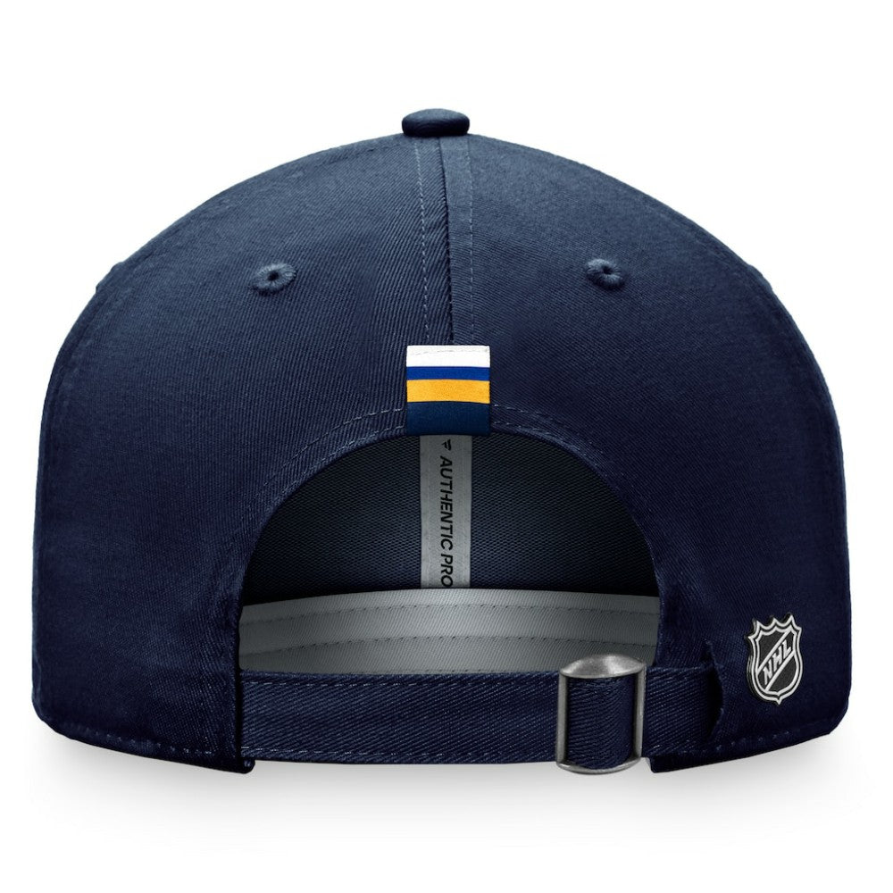 St. Louis Blues Fanatics Women's Authentic Pro Rink Adjustable Hat