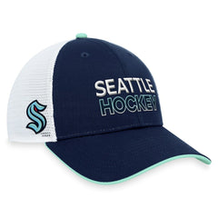 Seattle Kraken Fanatics Authentic Pro Rink Trucker Adjustable Hat