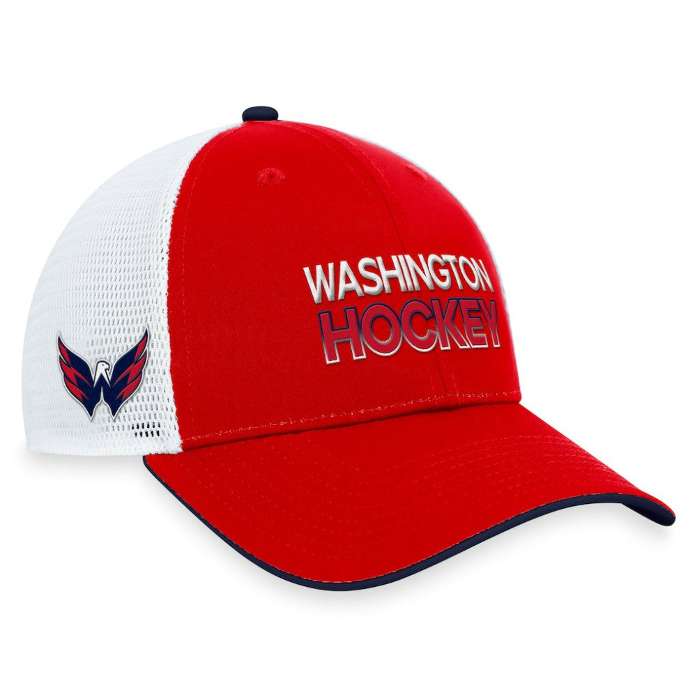 Washington Capitals Fanatics Authentic Pro Rink Trucker Adjustable Hat