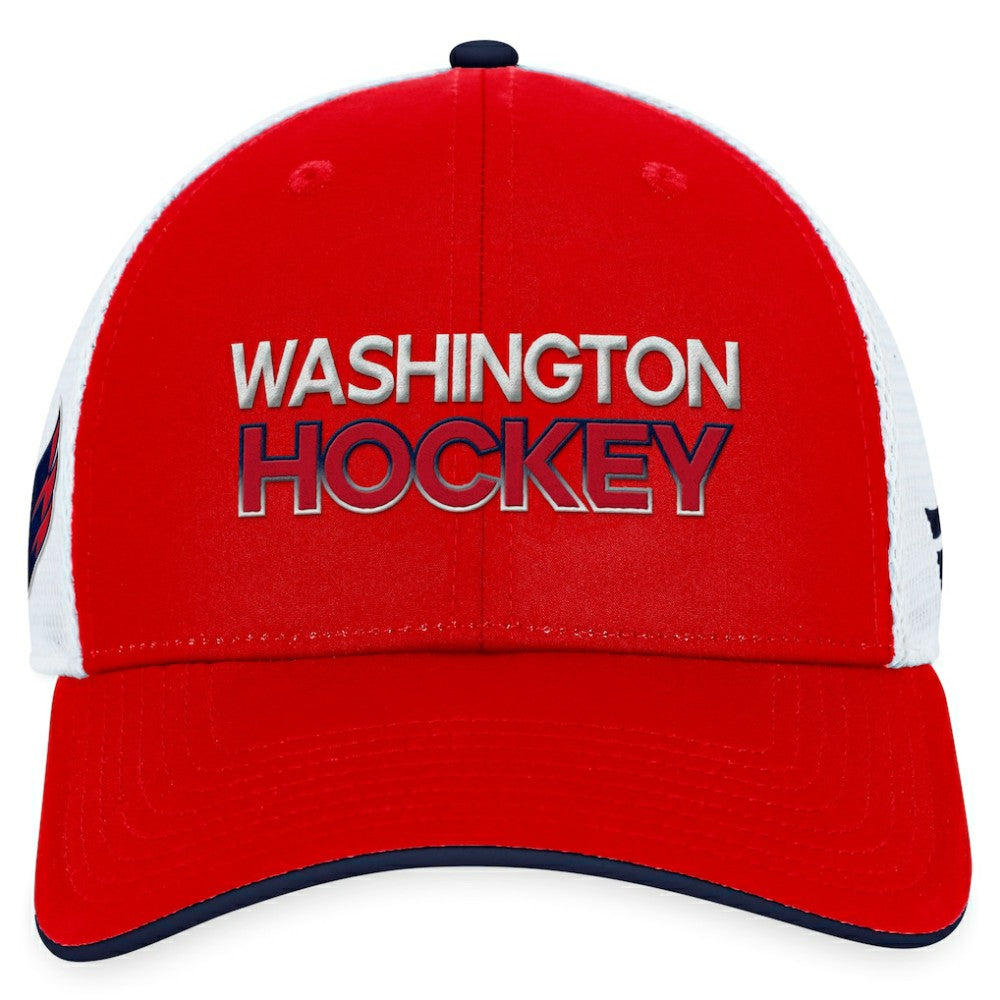 Washington Capitals Fanatics Authentic Pro Rink Trucker Adjustable Hat