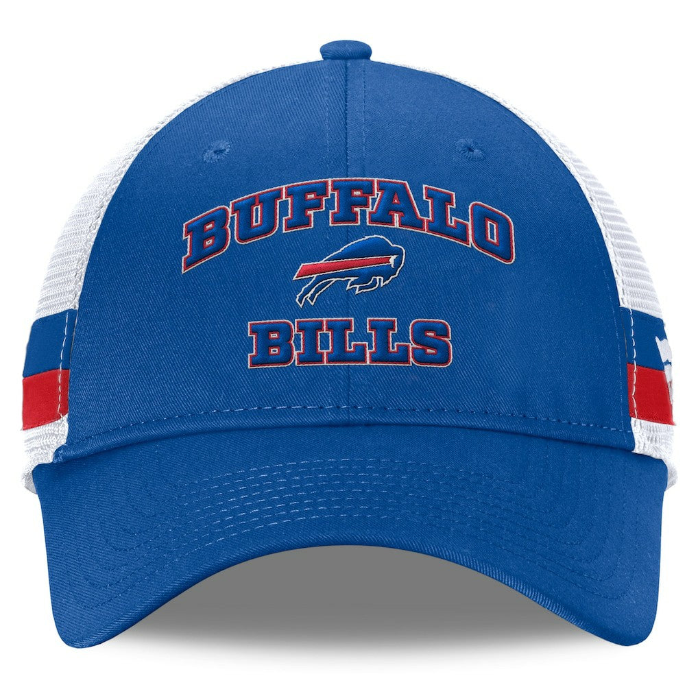 NFL Buffalo Bills Fundamentals Side Stripe Trucker Adjustable Hat