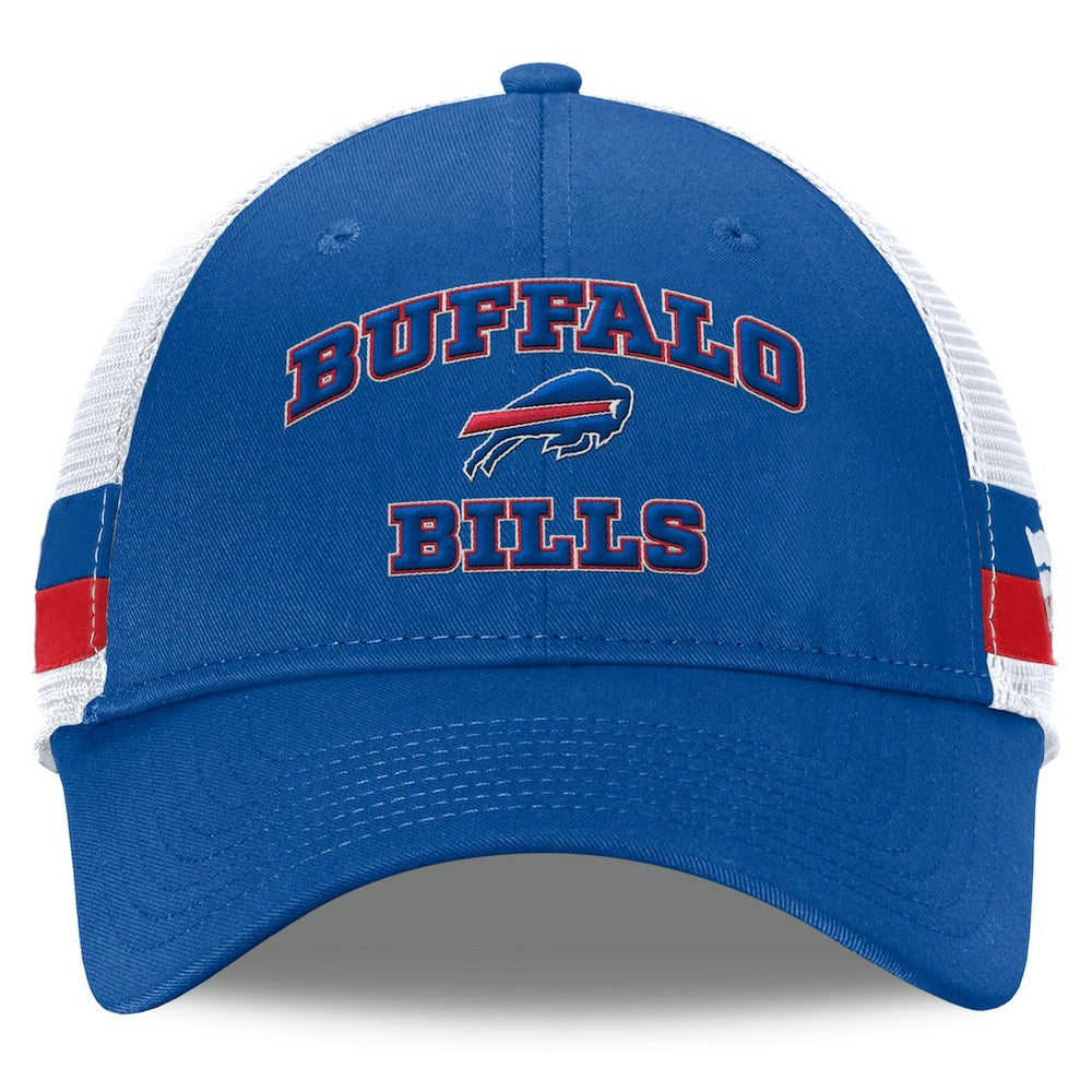 NFL Buffalo Bills Fundamentals Side Stripe Trucker Adjustable Hat