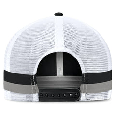 NFL Las Vegas Raiders Fundamentals Side Stripe Trucker Adjustable Hat