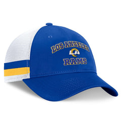 NFL Los Angeles Rams Fundamentals Side Stripe Trucker Adjustable Hat