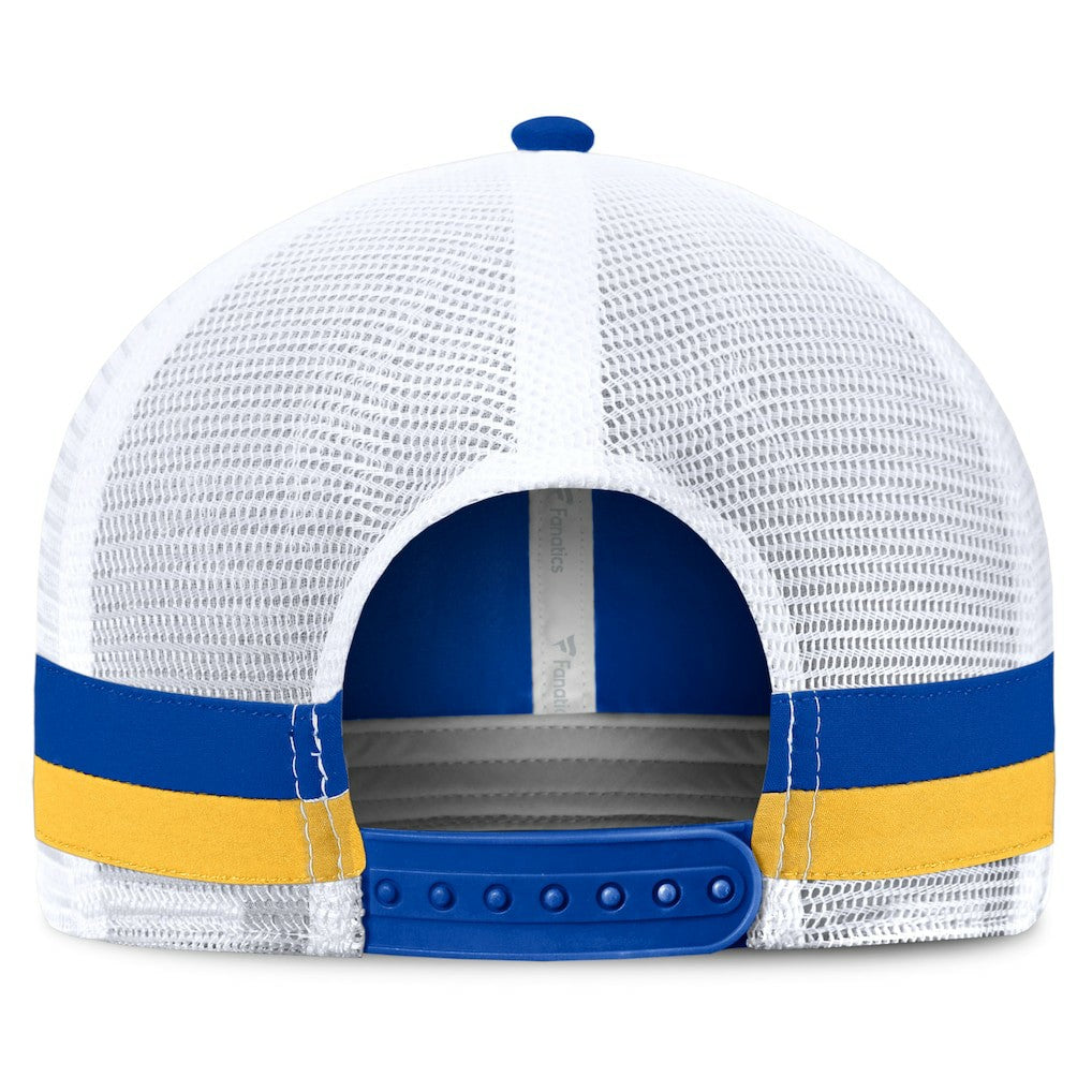 NFL Los Angeles Rams Fundamentals Side Stripe Trucker Adjustable Hat