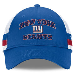 NFL New York Giants Fundamentals Side Stripe Trucker Adjustable Hat
