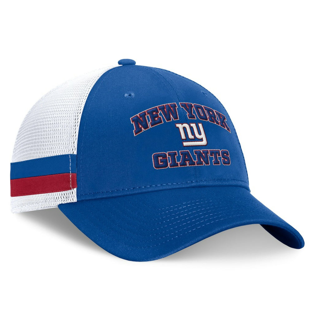NFL New York Giants Fundamentals Side Stripe Trucker Adjustable Hat