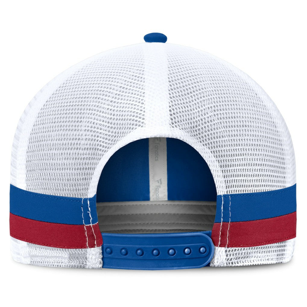 NFL New York Giants Fundamentals Side Stripe Trucker Adjustable Hat
