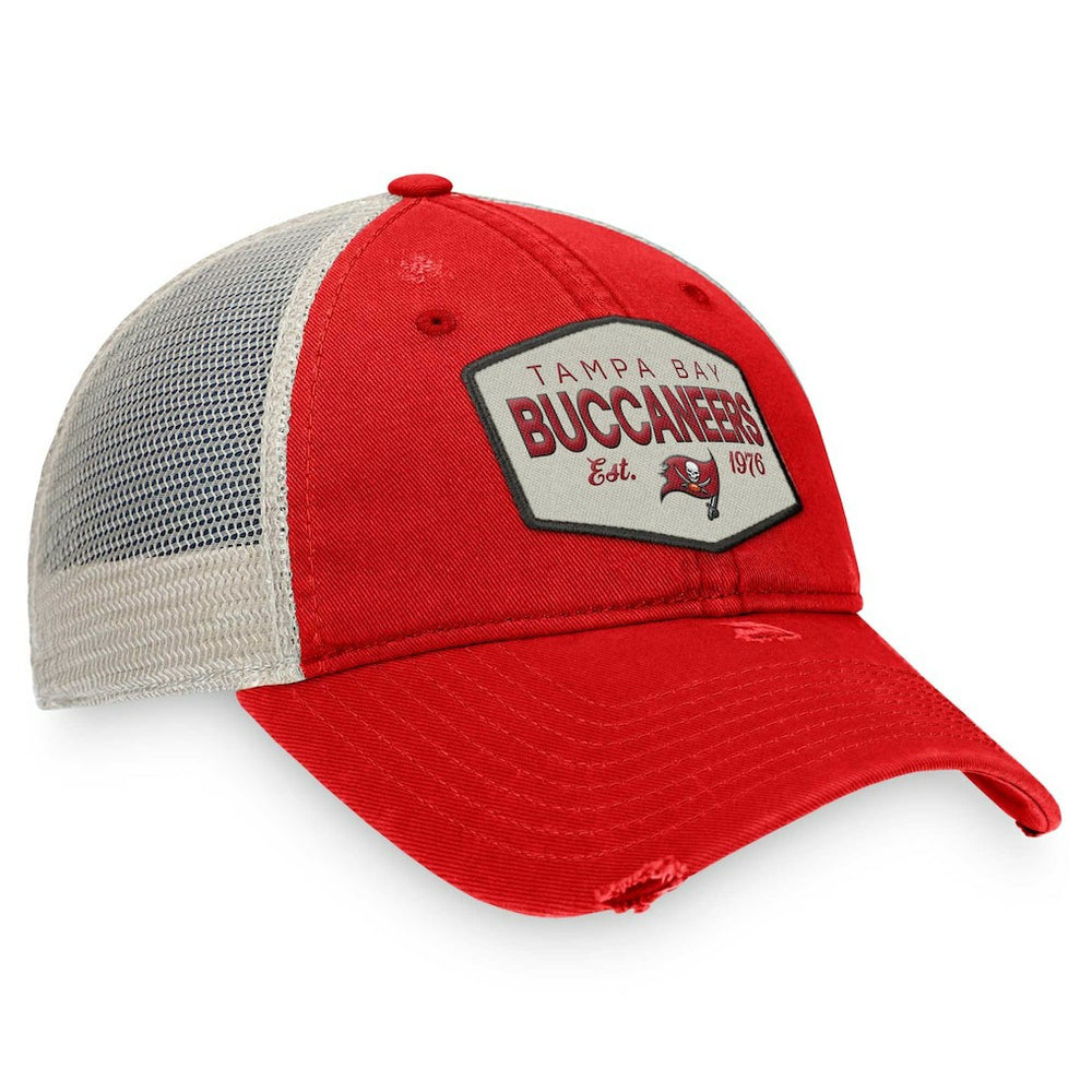 NFL Tampa Bay Buccaneers Heritage Patch Trucker Adjustable Hat