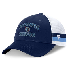 NFL Tennessee Titans Fundamentals Side Stripe Trucker Adjustable Hat