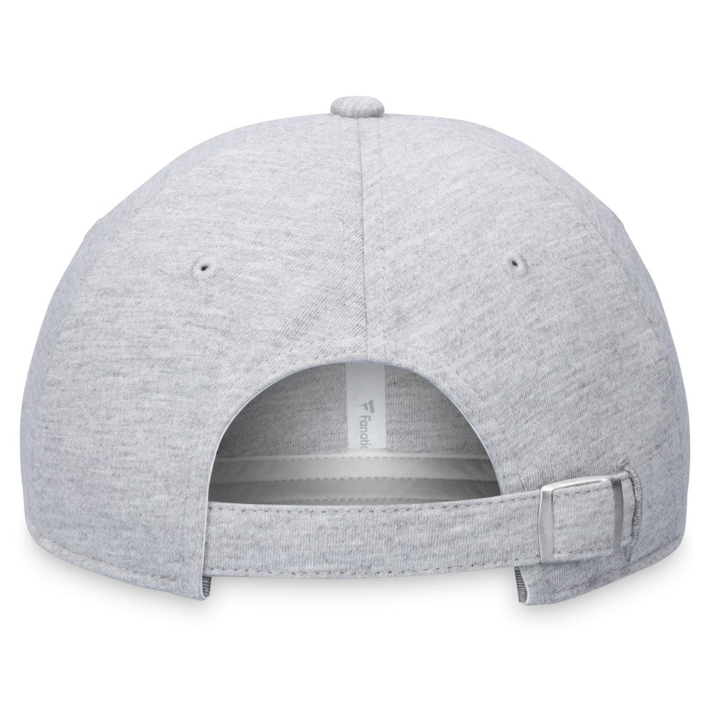 Miami Marlins Logo Adjustable Hat - Heather Gray