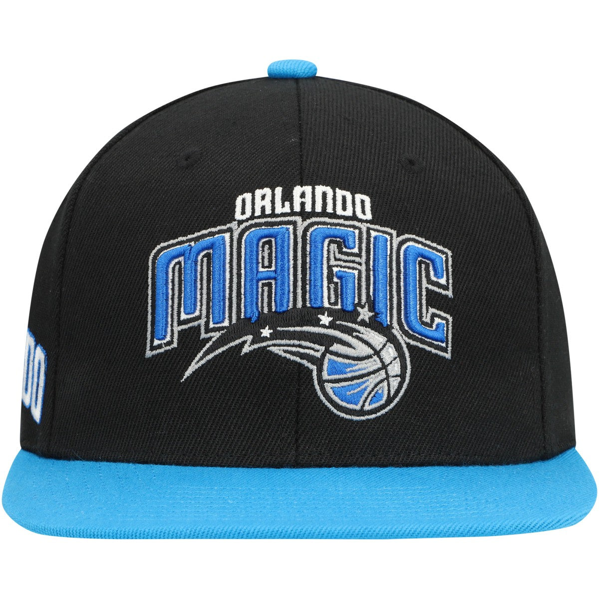 Orlando Magic Side Core 2.0 Snapback Hat - Black/Royal | Mitchell & Ness discount