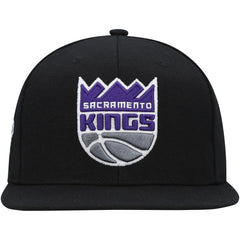 Sacramento Kings Side Core 2.0 Snapback Hat - Black | Mitchell & Ness discount