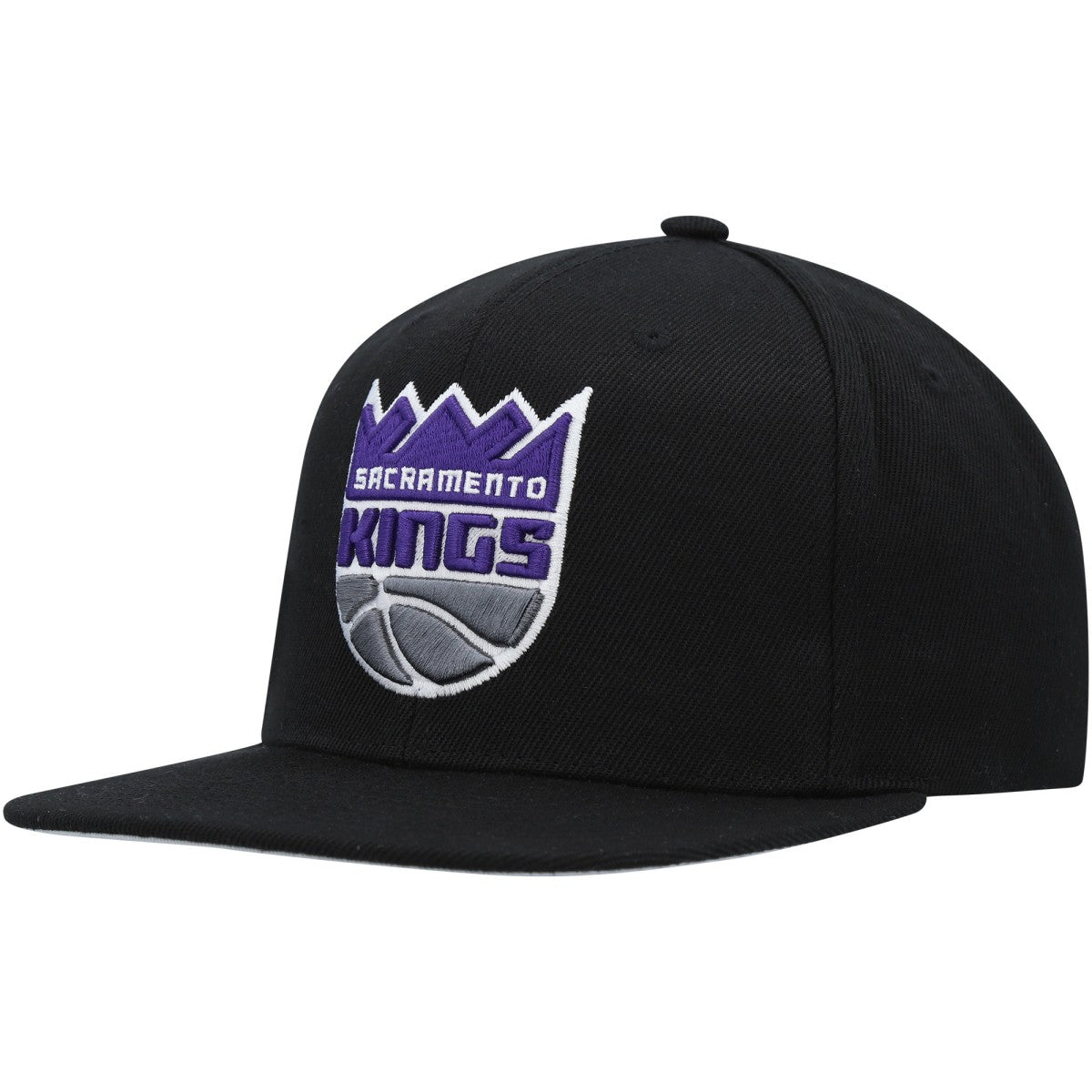 Sacramento Kings Side Core 2.0 Snapback Hat - Black | Mitchell & Ness discount