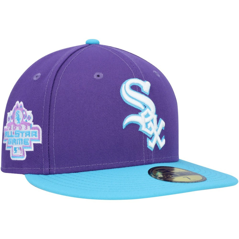 Chicago White Sox Vice 59FIFTY Fitted Hat - Purple | New Era