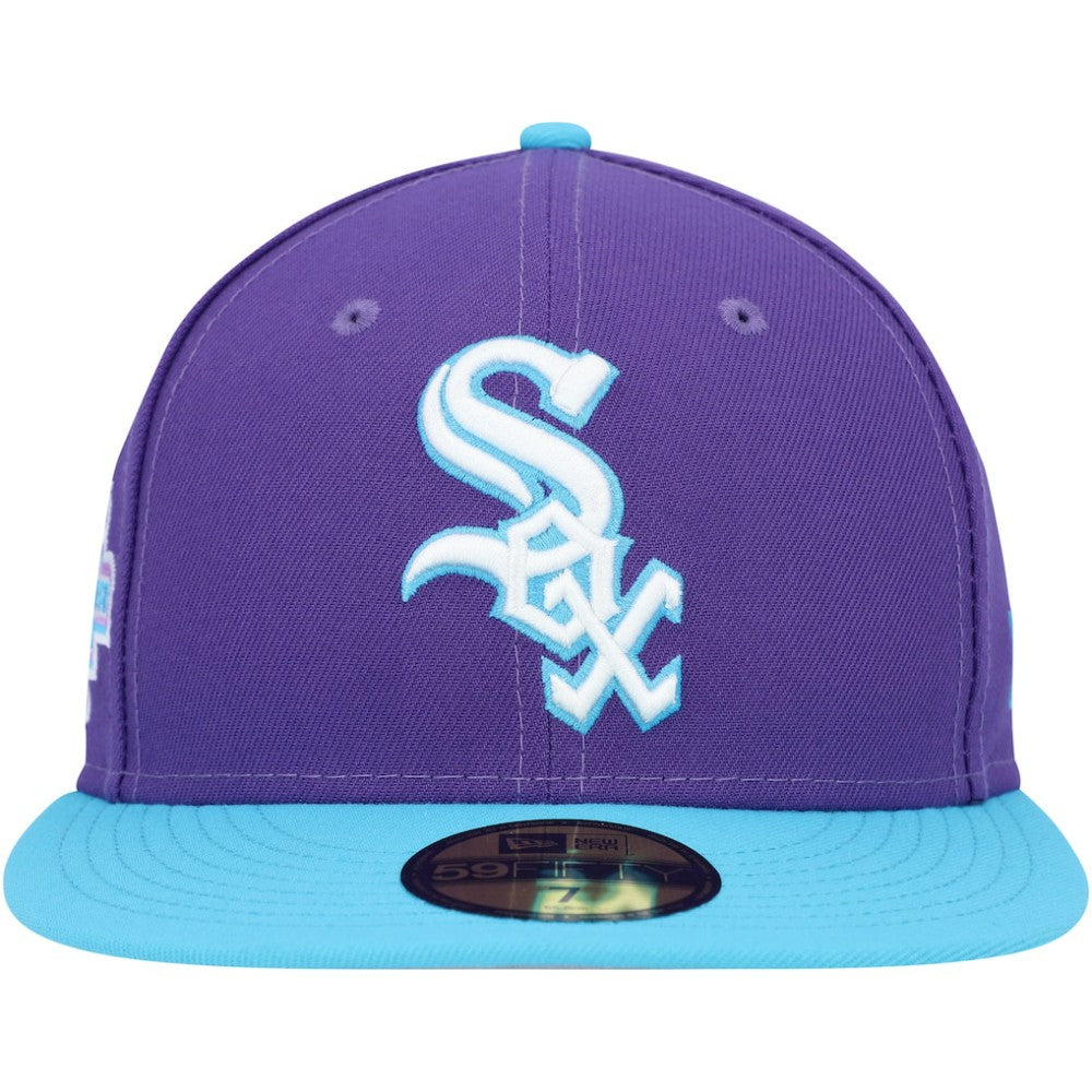 Chicago White Sox Vice 59FIFTY Fitted Hat - Purple | New Era