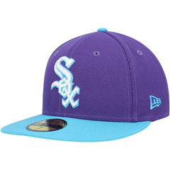 Chicago White Sox Vice 59FIFTY Fitted Hat - Purple | New Era