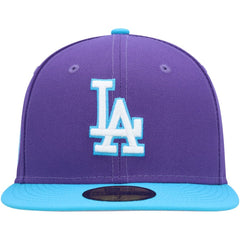 Los Angeles Dodgers Vice 59FIFTY Fitted Hat - Purple | New Era