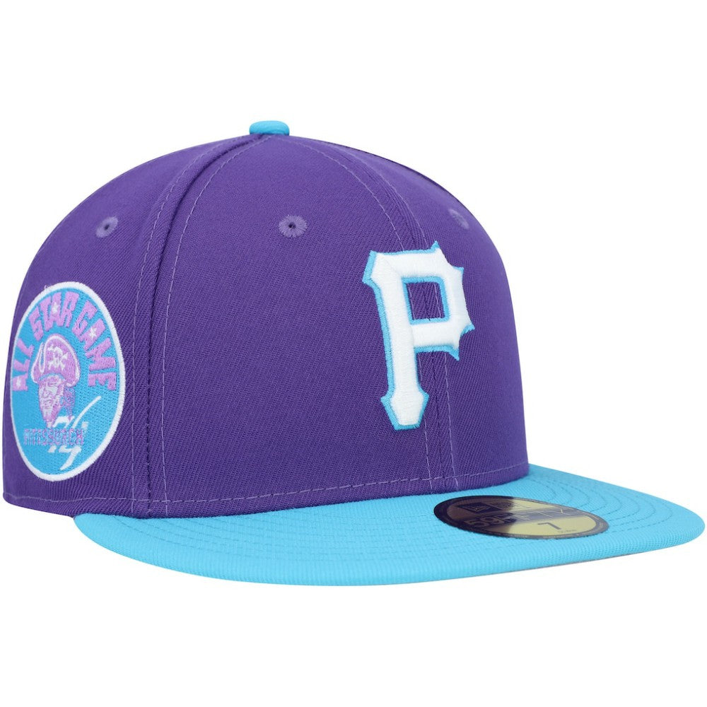 Pittsburgh Pirates Vice 59FIFTY Fitted Hat - Purple | New Era