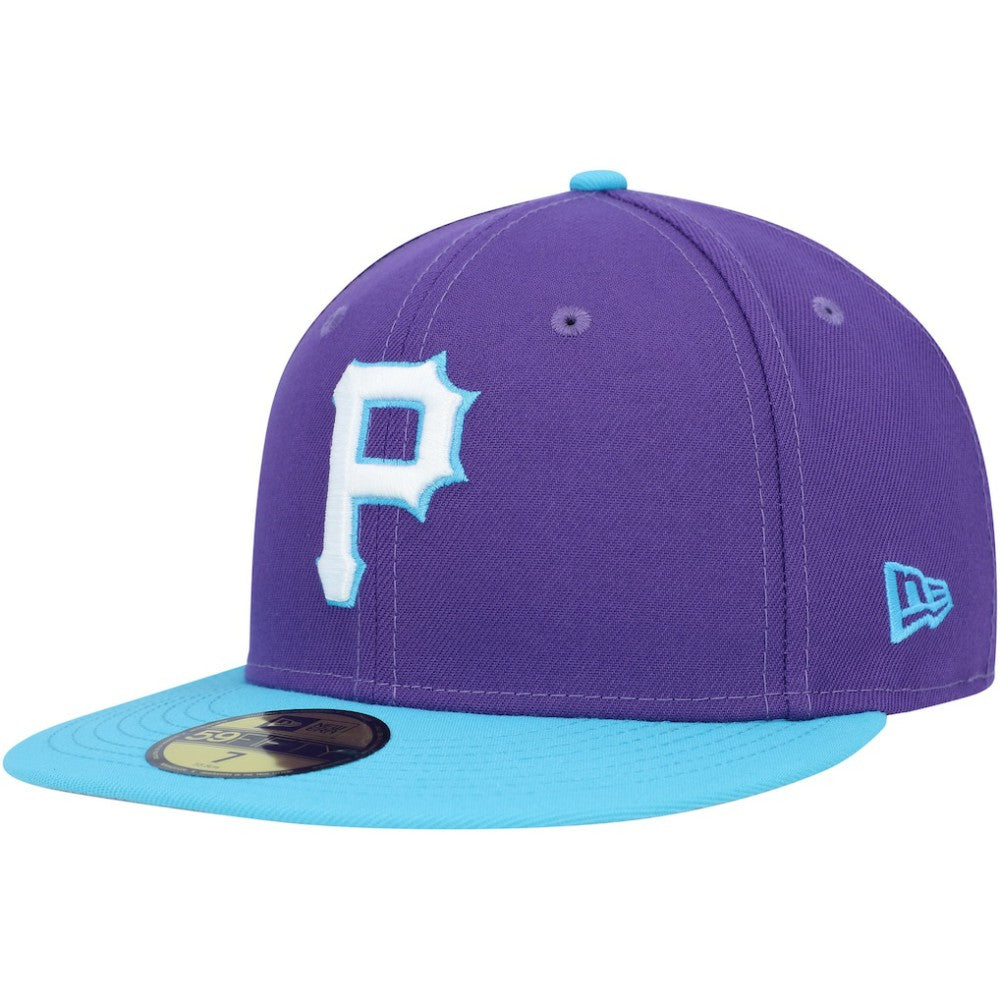 Pittsburgh Pirates Vice 59FIFTY Fitted Hat - Purple | New Era
