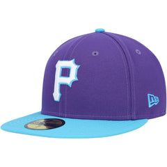 Pittsburgh Pirates Vice 59FIFTY Fitted Hat - Purple | New Era