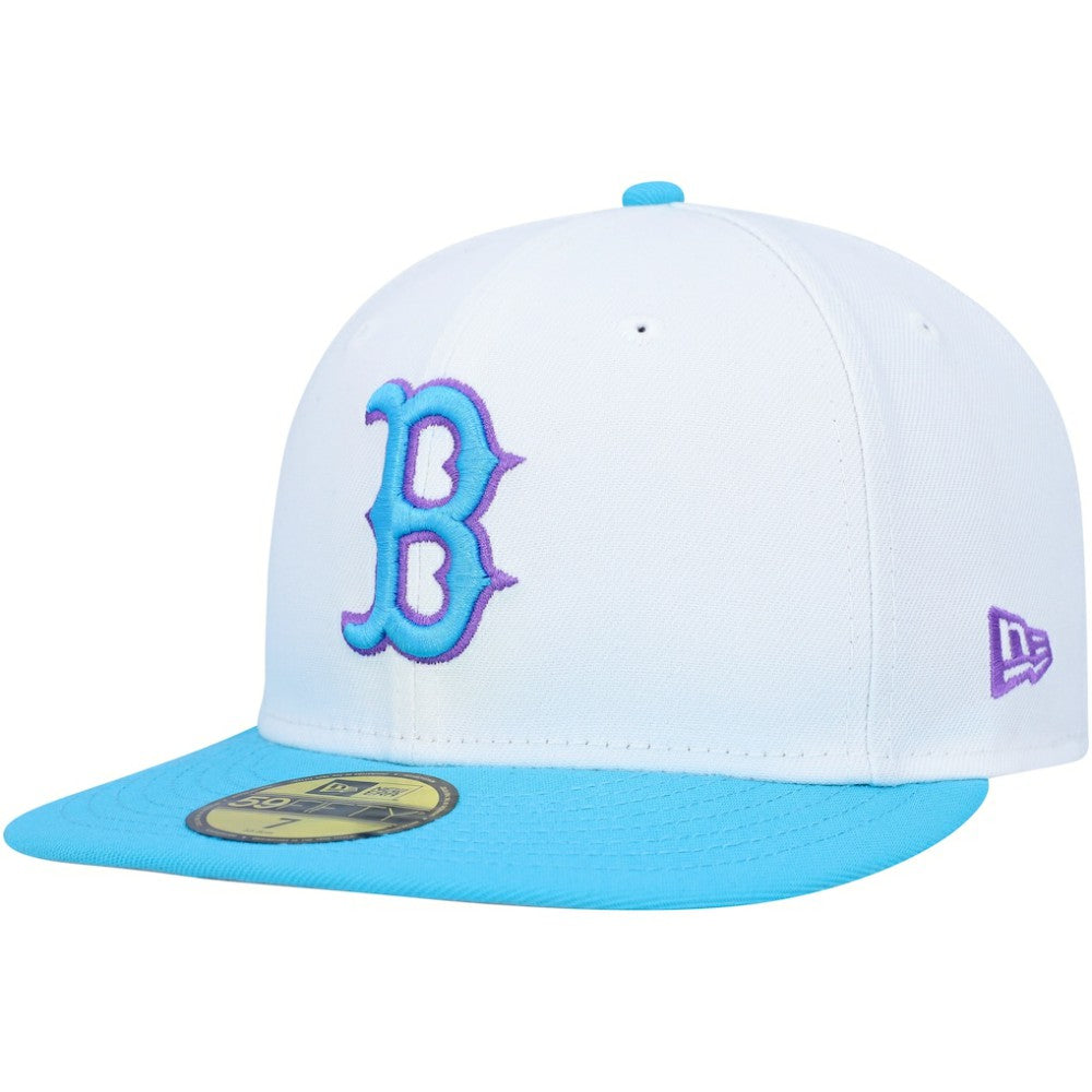 Boston Red Sox 2007 World Series Vice 59FIFTY Fitted Hat - White | New Era