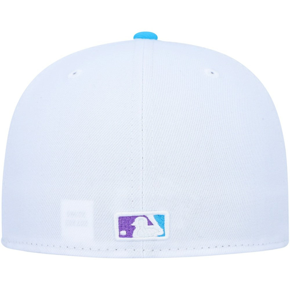 Chicago White Sox Comiskey Park 75th Anniversary Vice 59FIFTY Fitted Hat - White | New Era