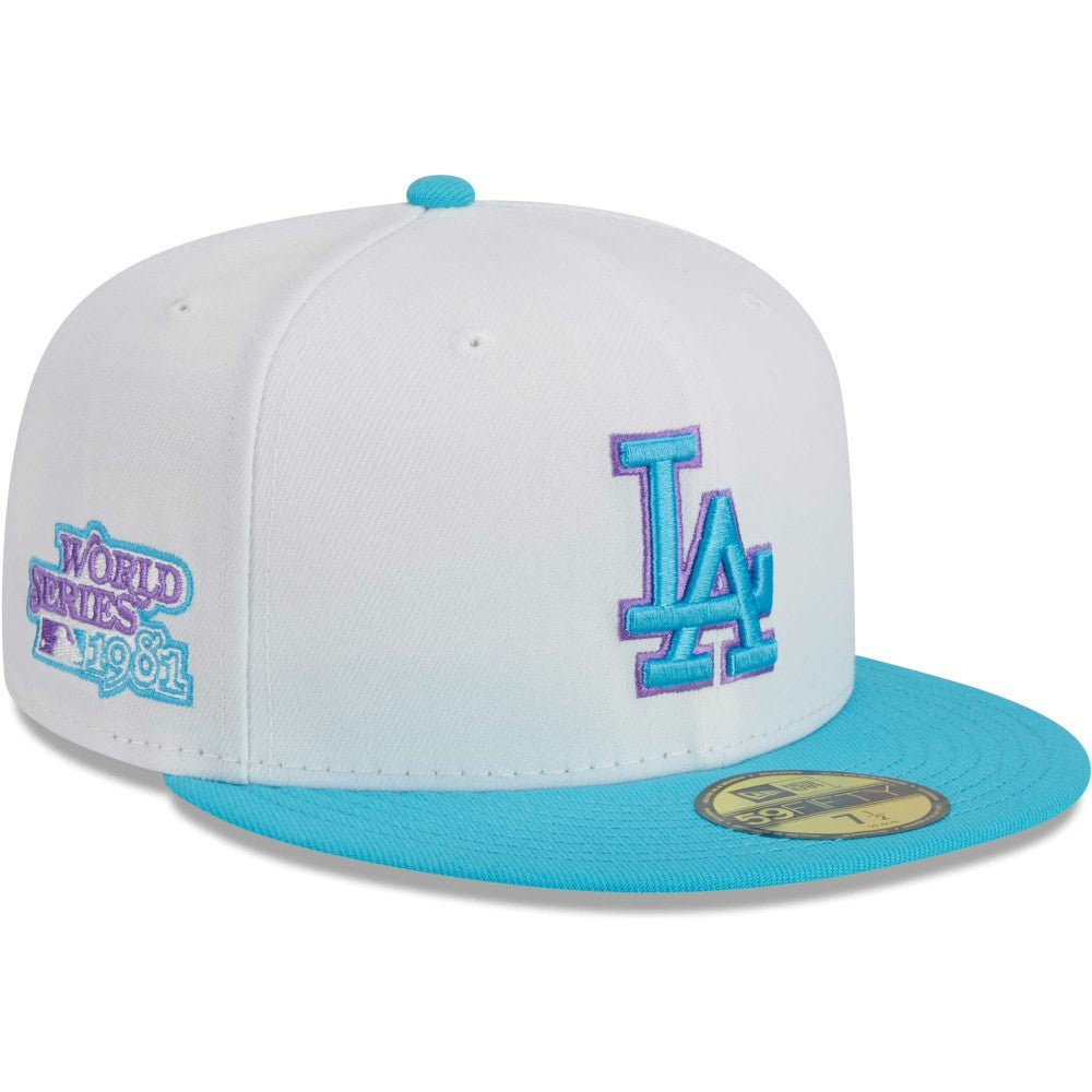 Los Angeles Dodgers  Vice 59FIFTY Fitted Hat - White | New Era