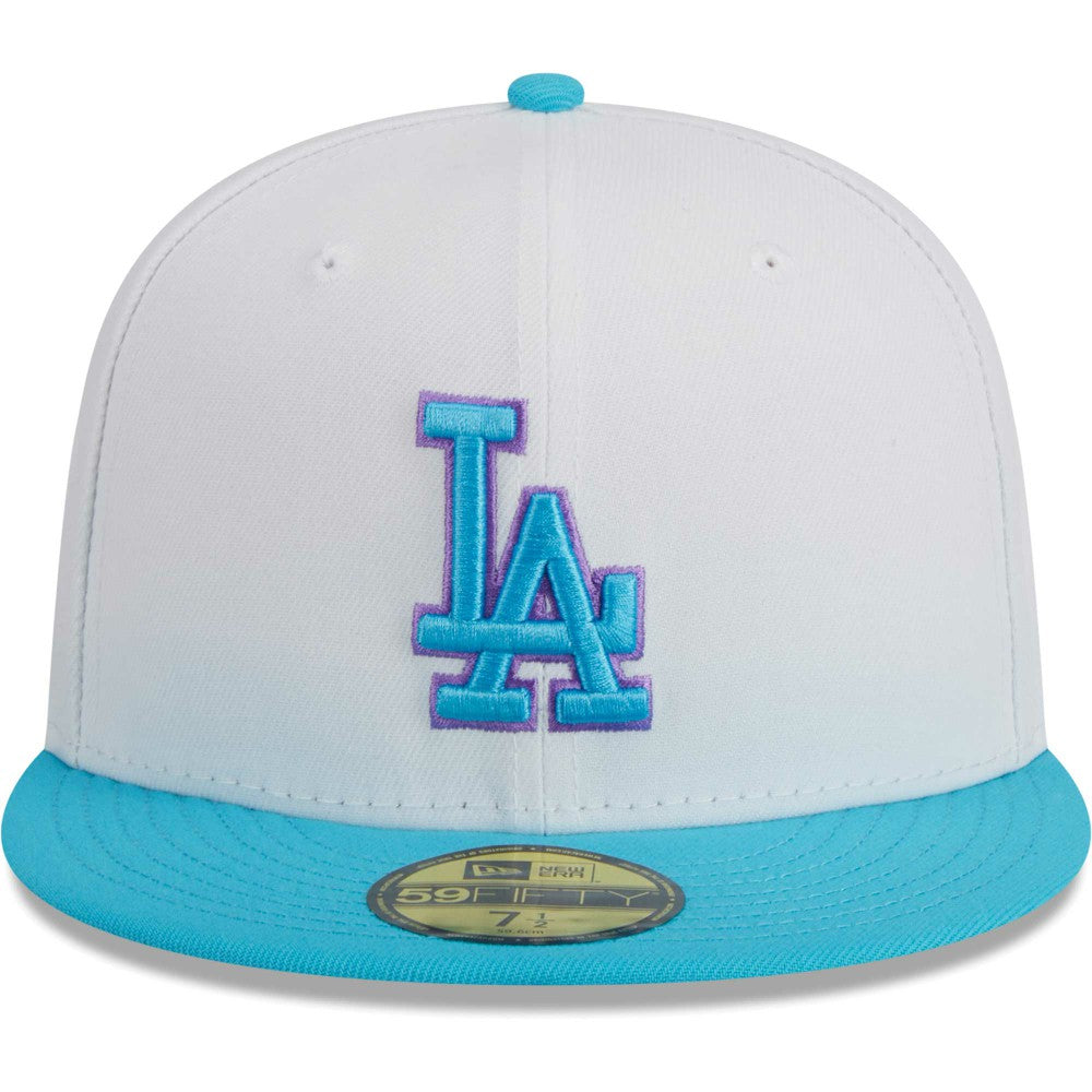 Los Angeles Dodgers  Vice 59FIFTY Fitted Hat - White | New Era