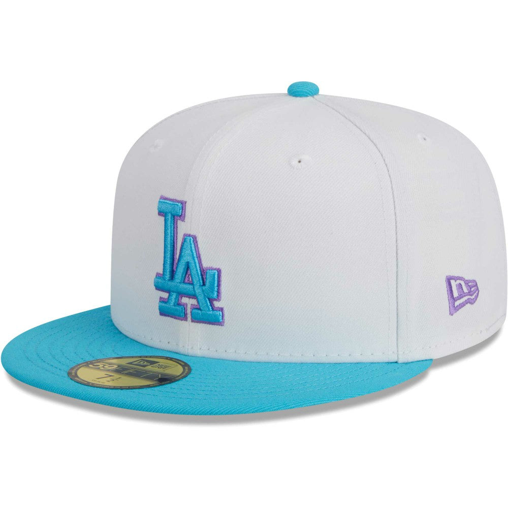 Los Angeles Dodgers  Vice 59FIFTY Fitted Hat - White | New Era