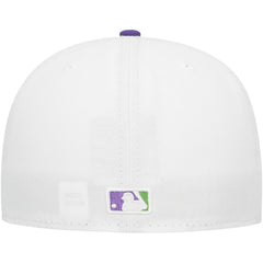 Atlanta Braves  Side Patch 59FIFTY Fitted Hat - White | New Era