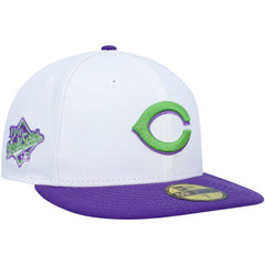Cincinnati Reds 1990 World Series Side Patch 59FIFTY Fitted Hat - White | New Era
