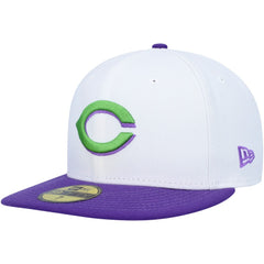 Cincinnati Reds 1990 World Series Side Patch 59FIFTY Fitted Hat - White | New Era
