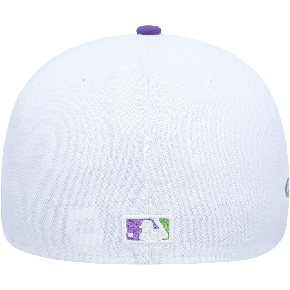 Los Angeles Angels 2002 World Series Side Patch 59FIFTY Fitted Hat - White | New Era