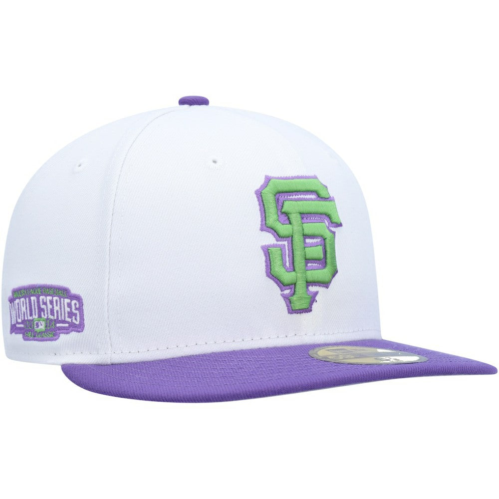 San Francisco Giants 2014 World Series Side Patch 59FIFTY Fitted Hat - White | New Era