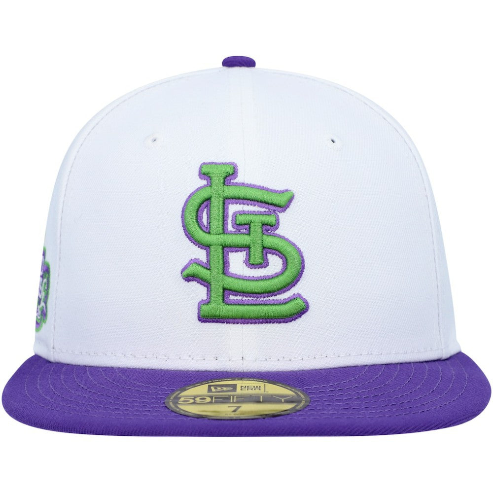 St. Louis Cardinals 2011 World Series Side Patch 59FIFTY Fitted Hat - White | New Era