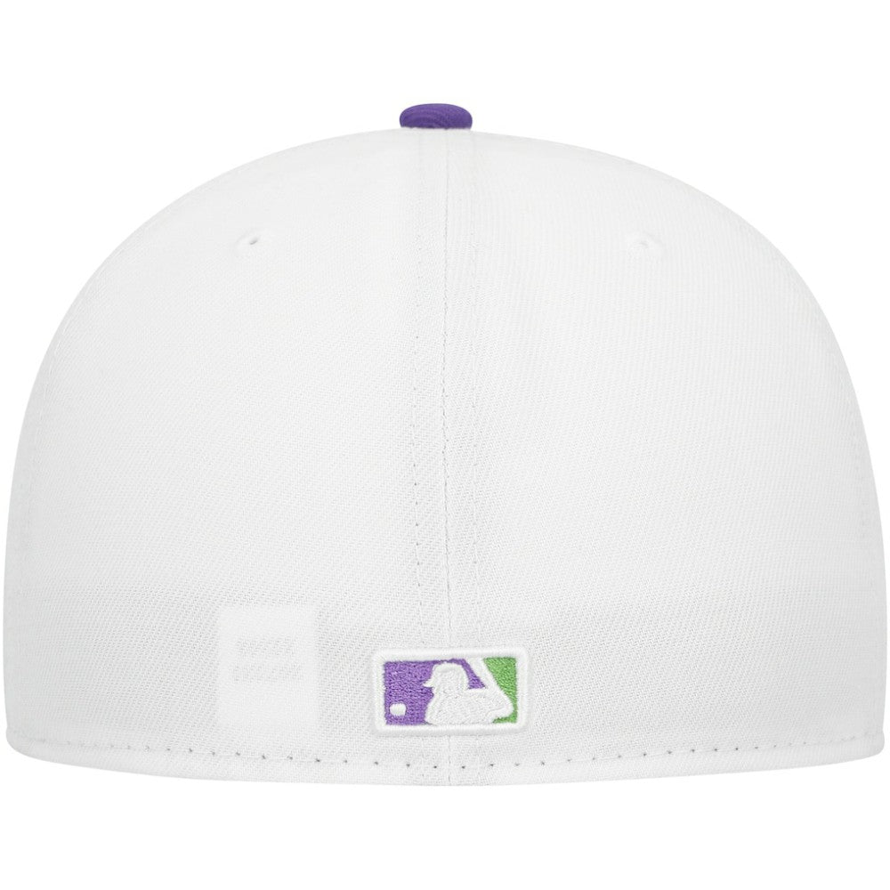 Tampa Bay Rays  Side Patch 59FIFTY Fitted Hat - White | New Era