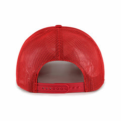 Los Angeles Angels Foam Logo Trucker Adjustable Hat - Red | 47 brand