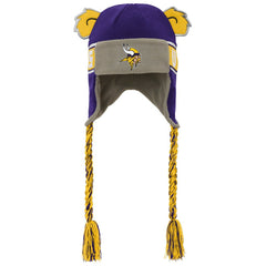 NFL Minnesota Vikings Youth Wordmark Ears Trooper Knit Hat