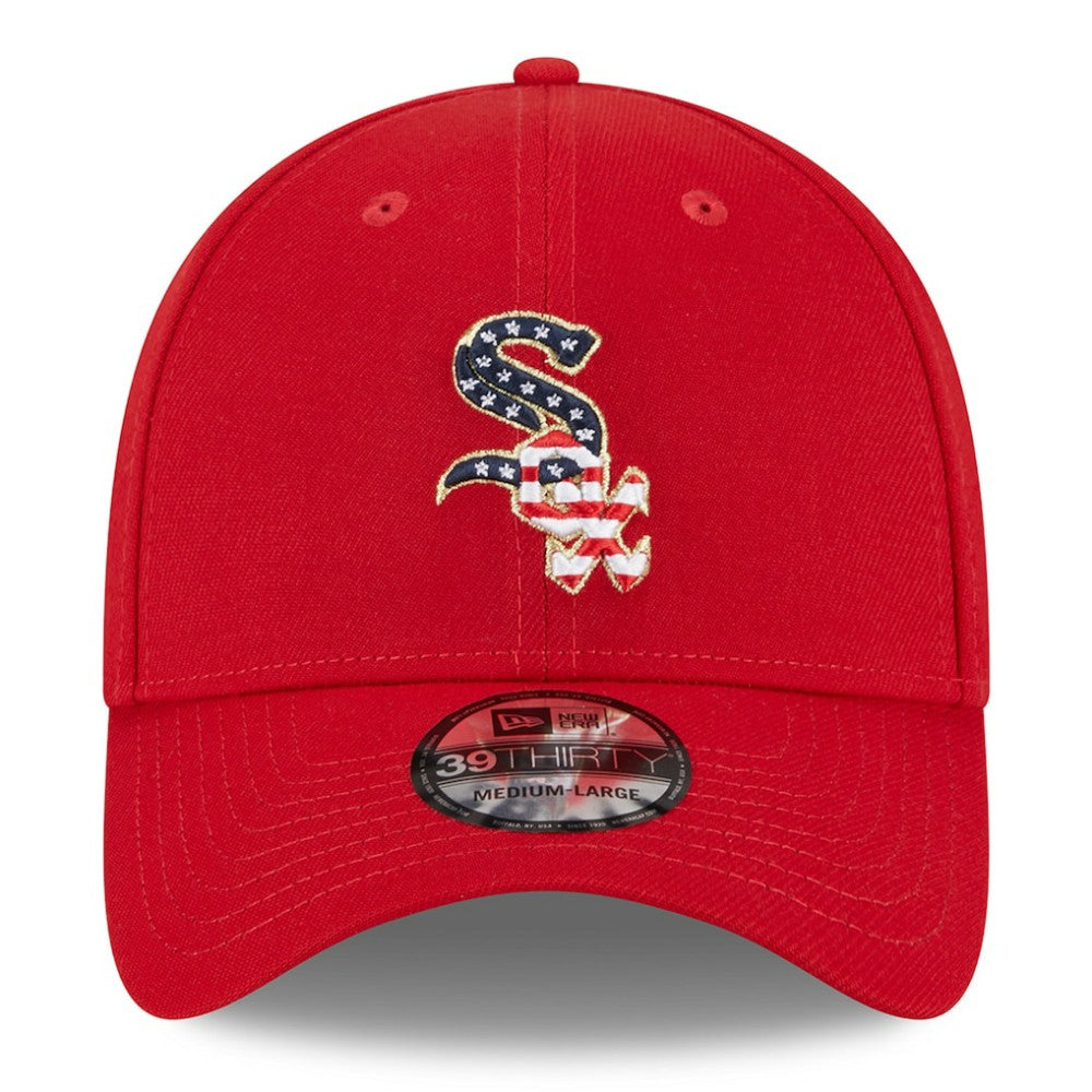 Chicago White Sox 2023 Fourth of July 39THIRTY Flex Hat - Red | New Era