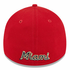 Miami Marlins 2023 Fourth of July 39THIRTY Flex Hat - Red | New Era