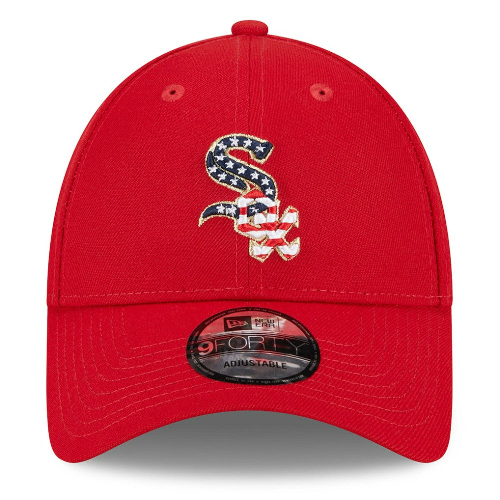 Chicago White Sox 2023 Fourth of July 9FORTY Adjustable Hat - Red | New Era