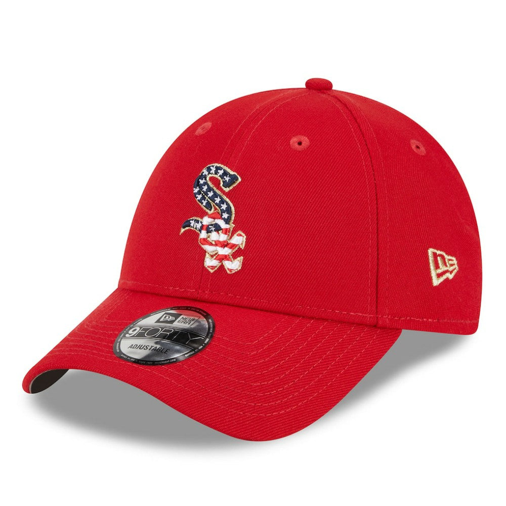 Chicago White Sox 2023 Fourth of July 9FORTY Adjustable Hat - Red | New Era