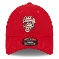 San Francisco Giants 2023 Fourth of July 9FORTY Adjustable Hat - Red | New Era