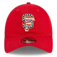 San Francisco Giants 2023 Fourth of July 9TWENTY Adjustable Hat - Red | New Era