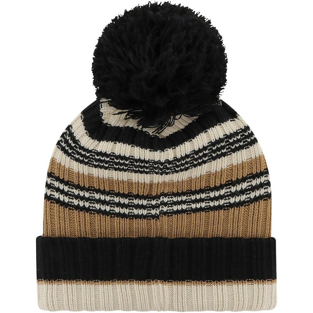 NFL Las Vegas Raiders '47 Women's Barista Cuffed Knit Hat with Pom